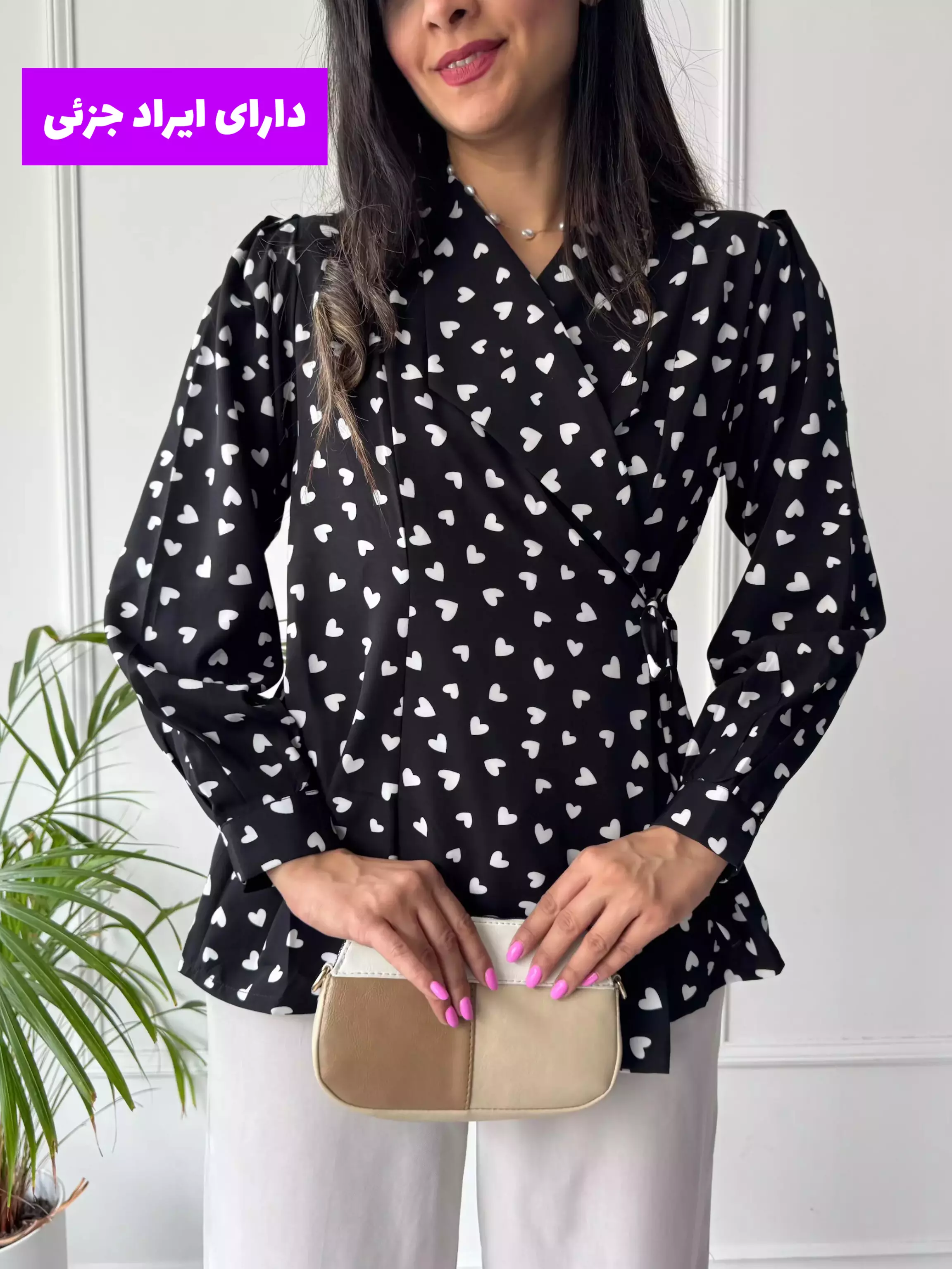 شومیز زنانه مهدیس ( دارای ایراد جزئی )